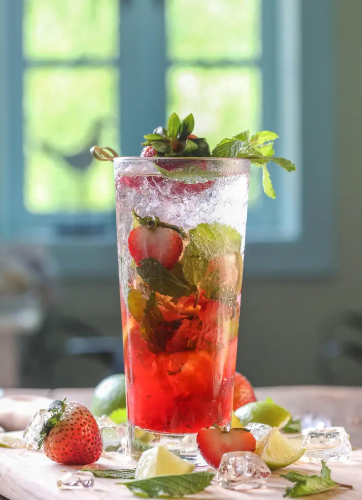 Virgin Strawberry mojito